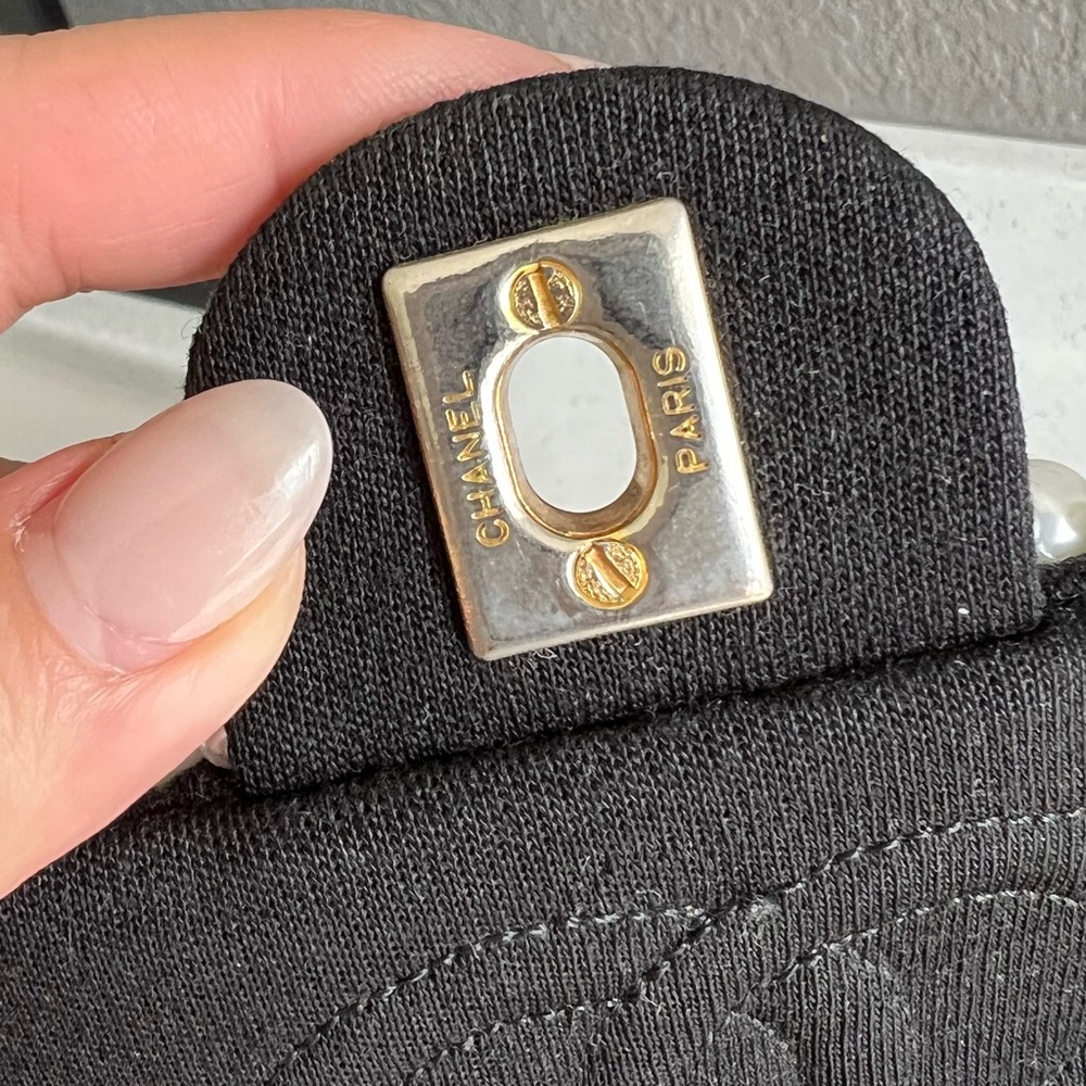 ❌SOLD❌ Customized Authentic Chanel Jersey Mini Square - Picture 10 of 16
